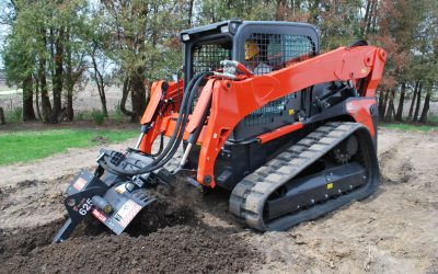 The Benefits of Using a Skid Steer Trencher for Your Construction Projects