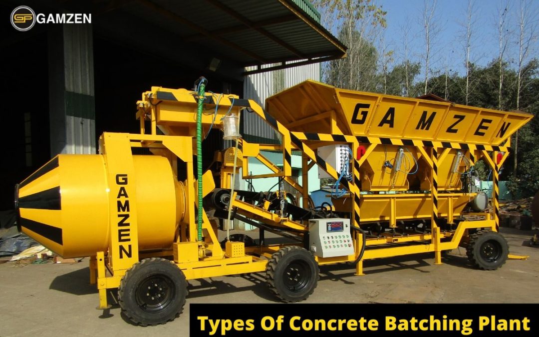 How Does Concrete Batching Plant Works? Types Of Concrete Batching Plant