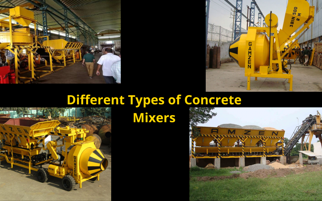 Different Types of Concrete Mixers